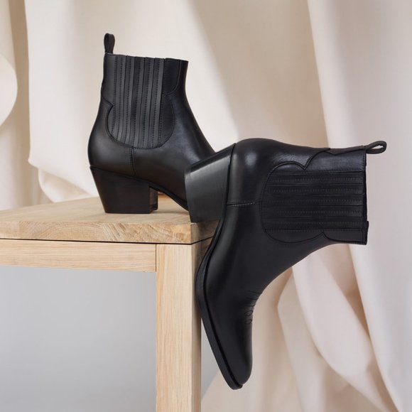 Maje | Shoes | Maje Farwest Leather 